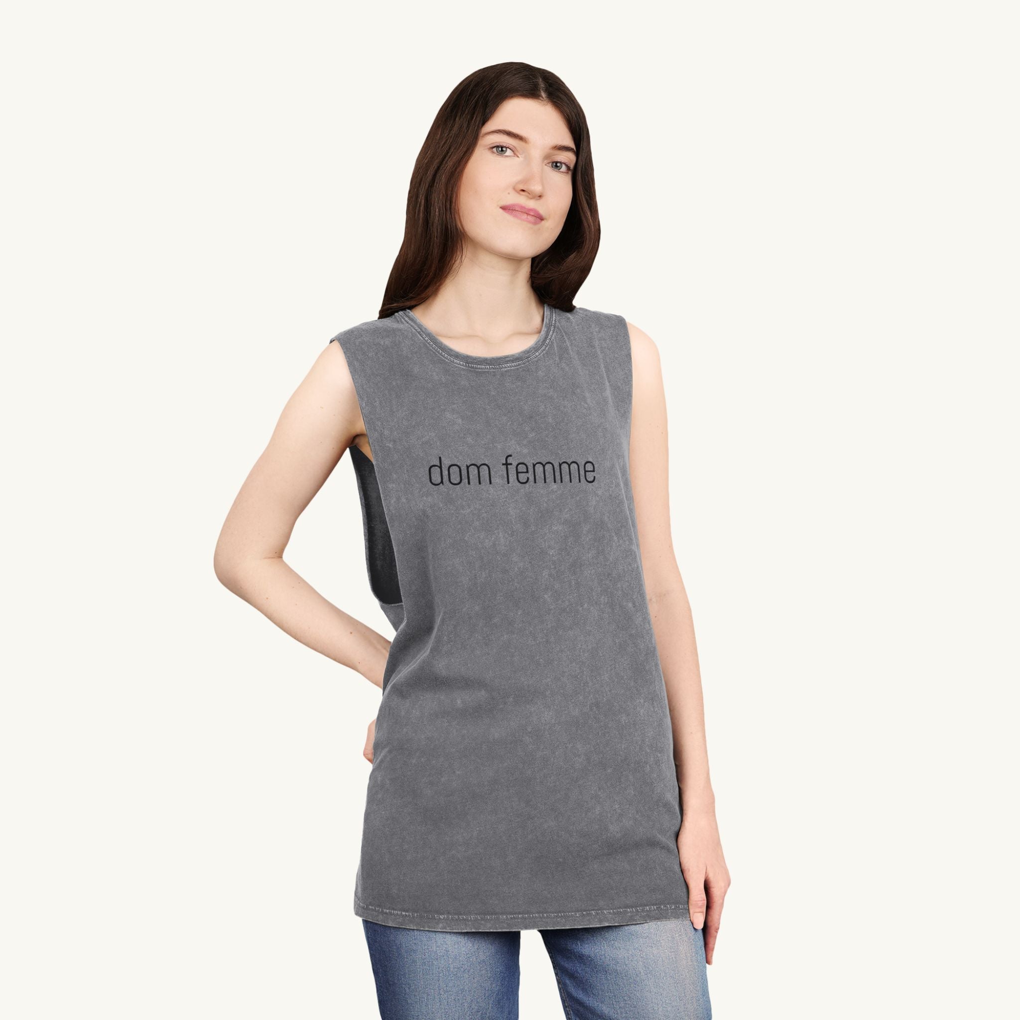 Dom Femme Stonewash Tank