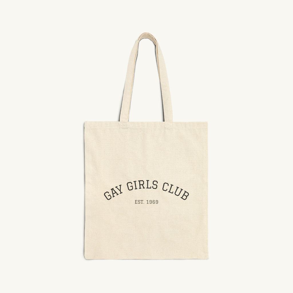 Gay Girls Club Woven Cotton Tote