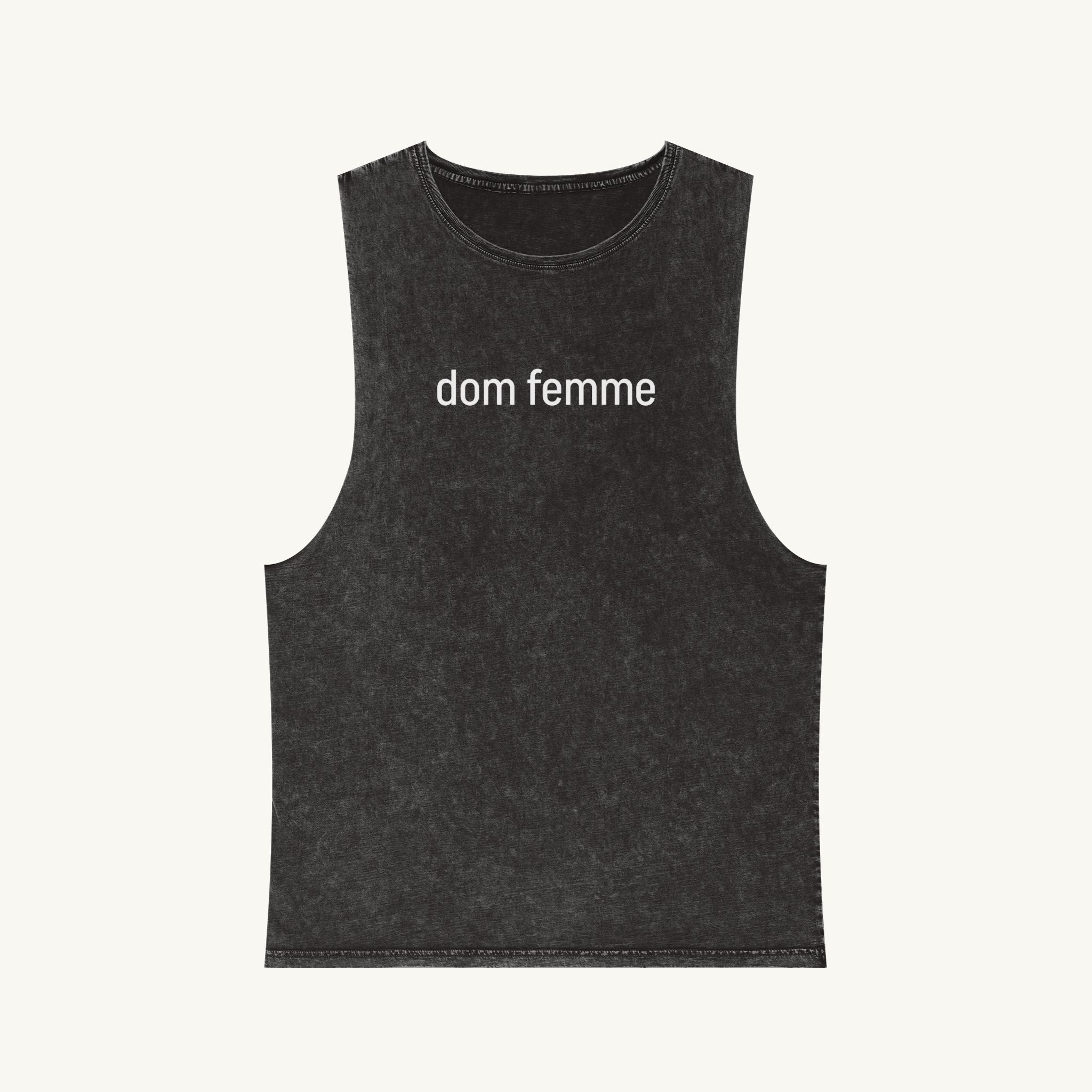 Dom Femme Stonewash Tank