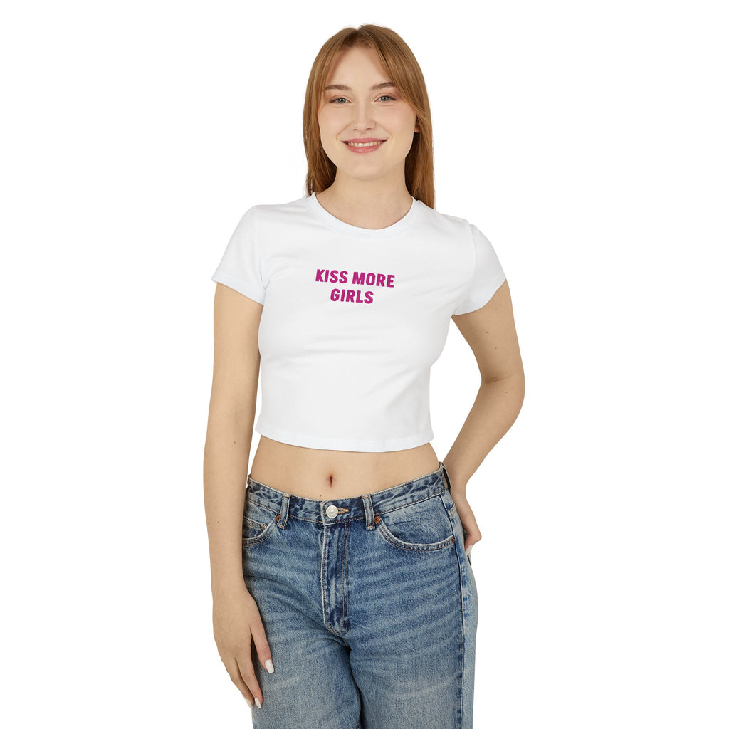 Kiss More Girls Baby Tee