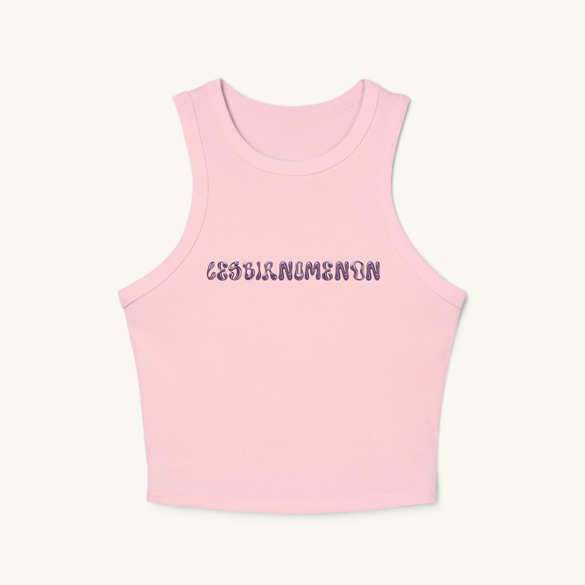 Lesbianomenon Chrome Racerback Tank