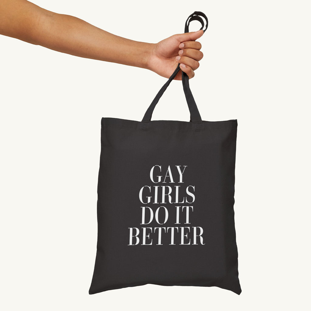 Gay Girls Do It Better Woven Cotton Tote