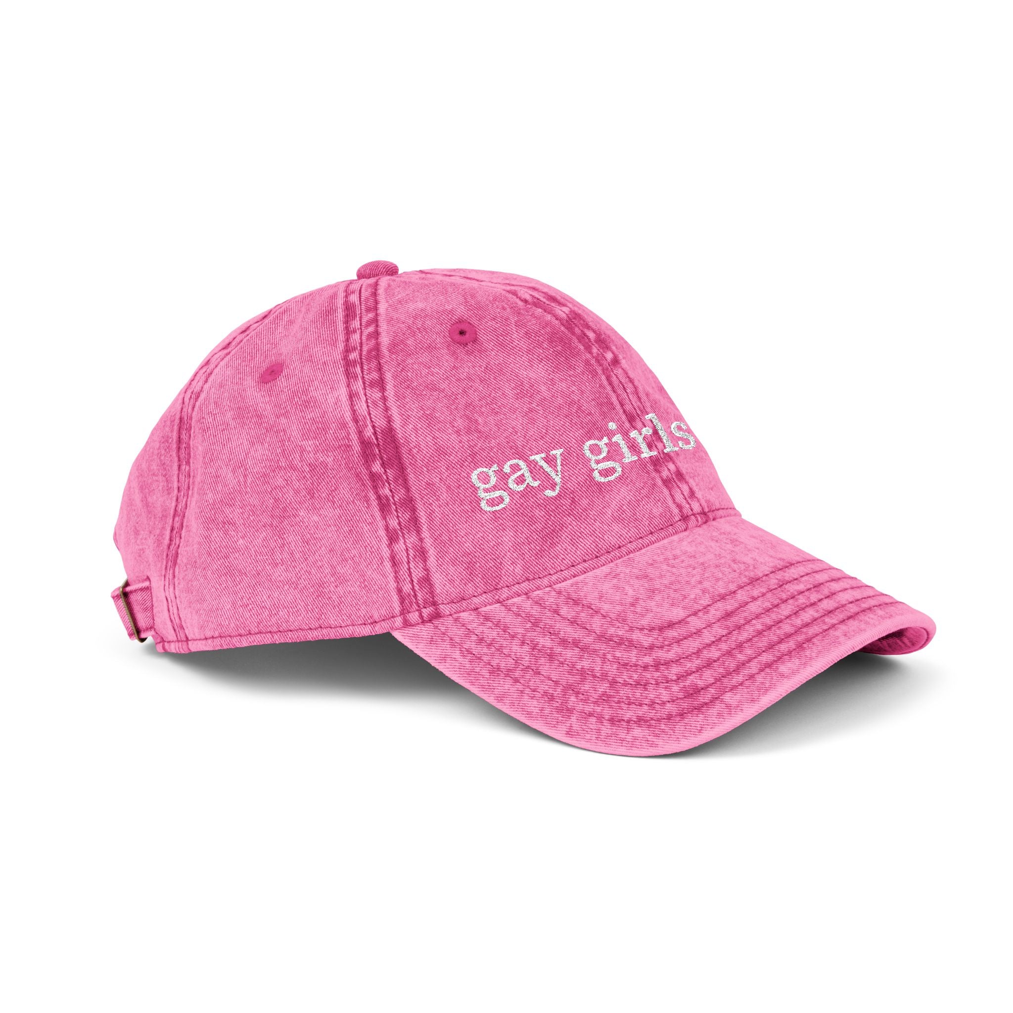 Gay Girls Club Embroidered Hat