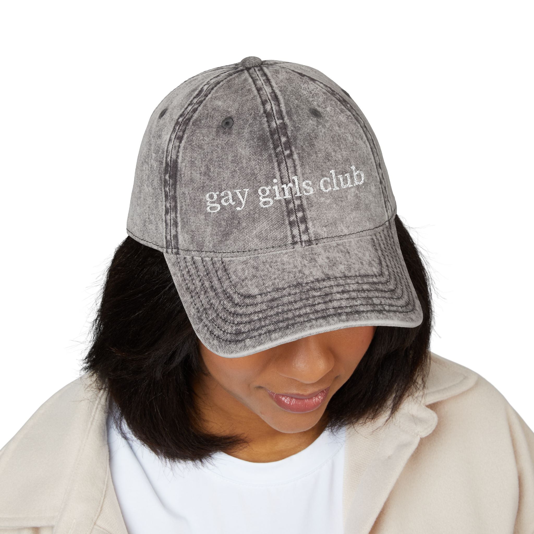 Gay Girls Club Embroidered Hat