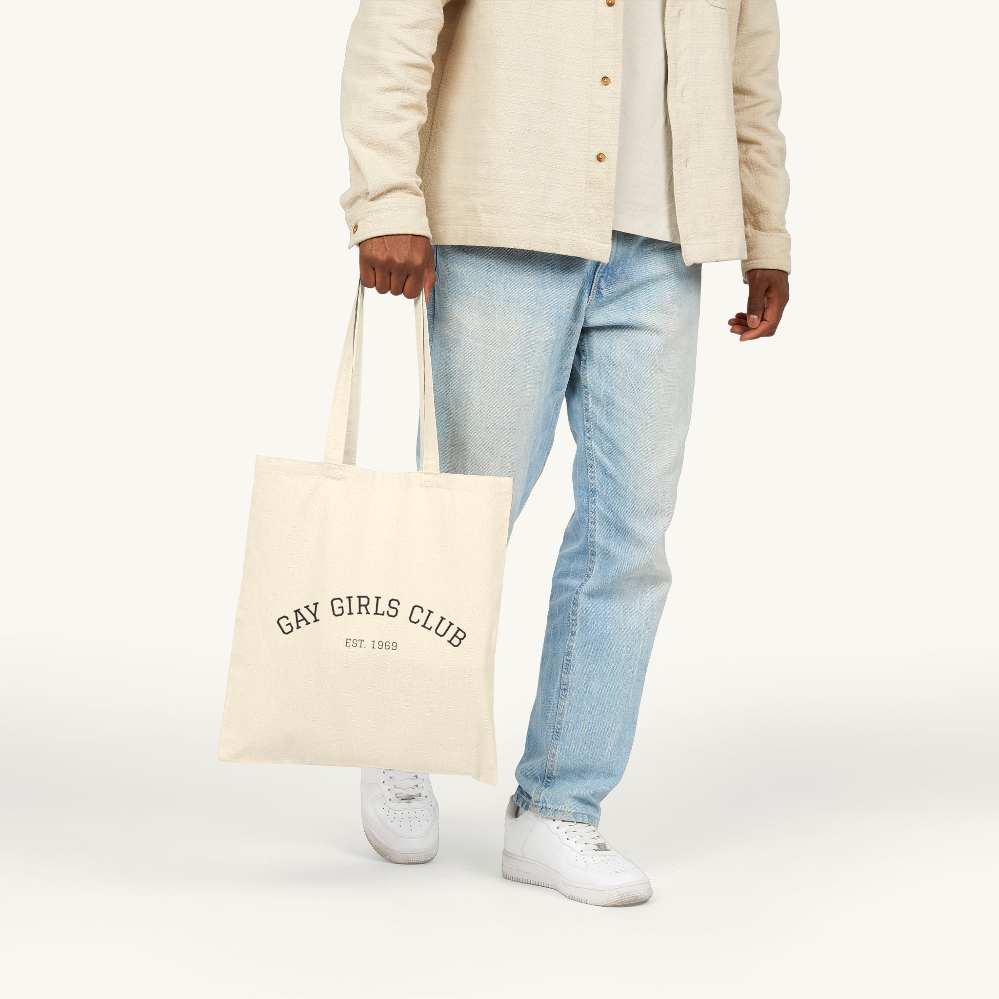 Gay Girls Club Woven Cotton Tote