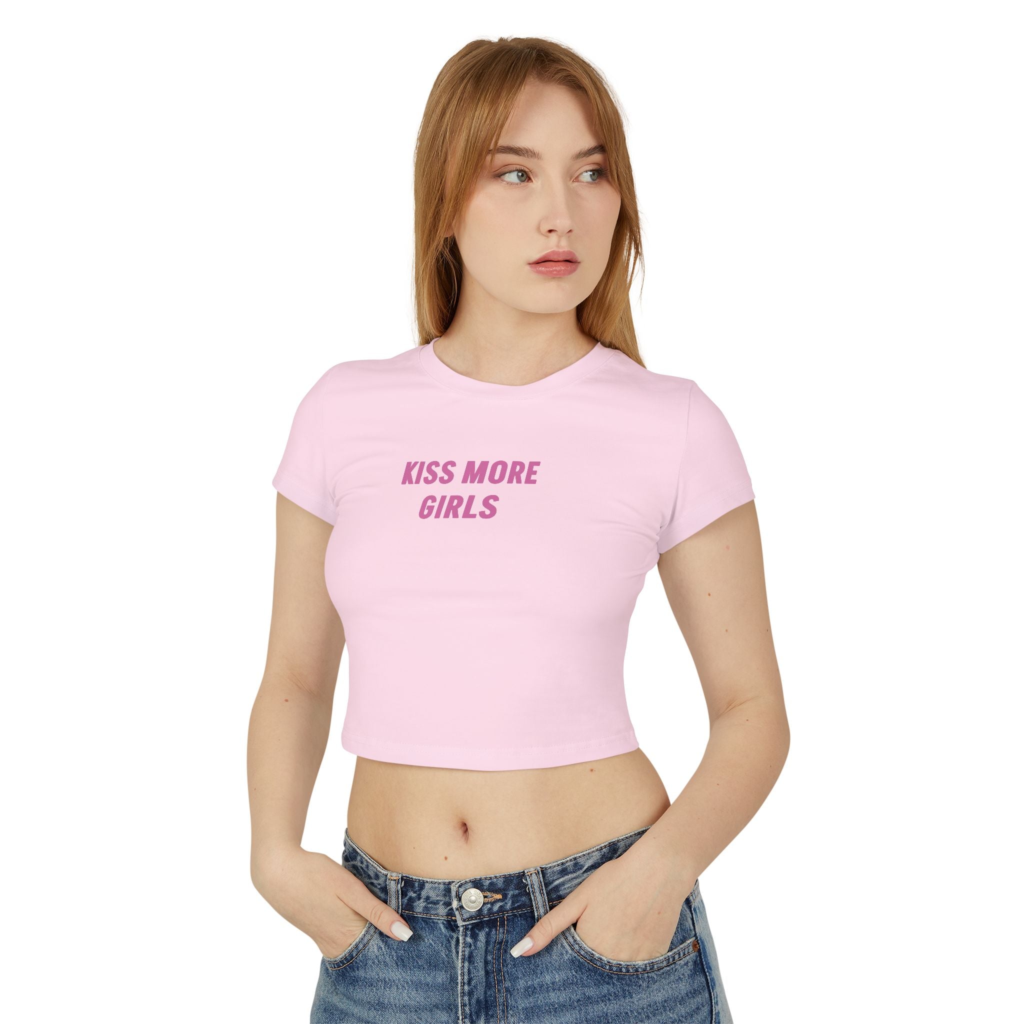 Kiss More Girls Baby Tee