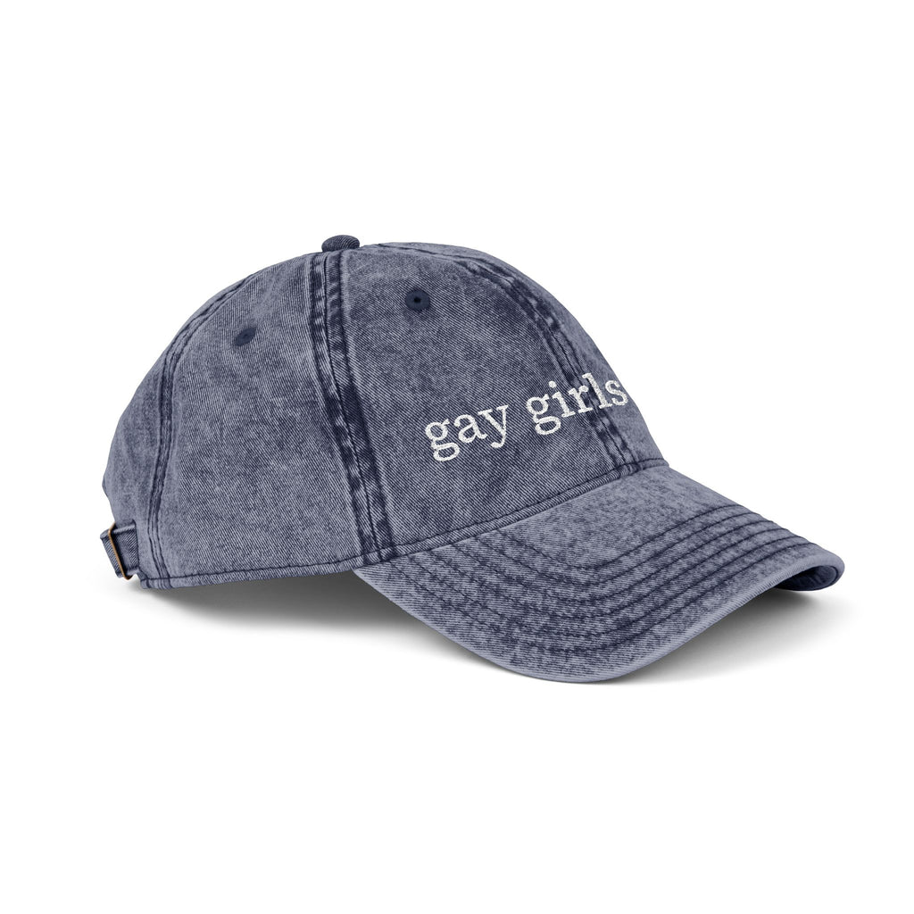 Gay Girls Club Embroidered Hat