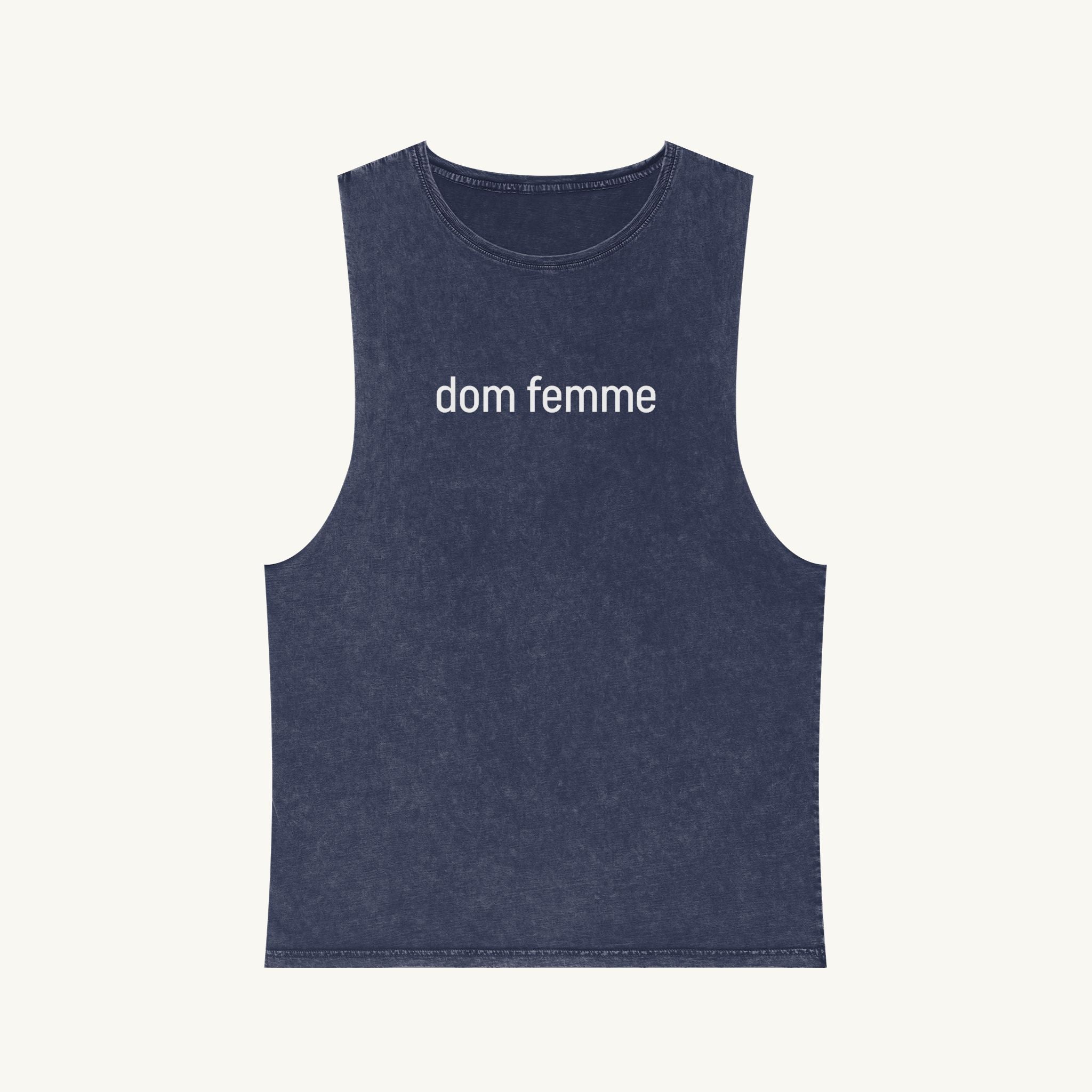 Dom Femme Stonewash Tank