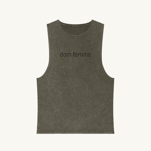 Dom Femme Stonewash Tank