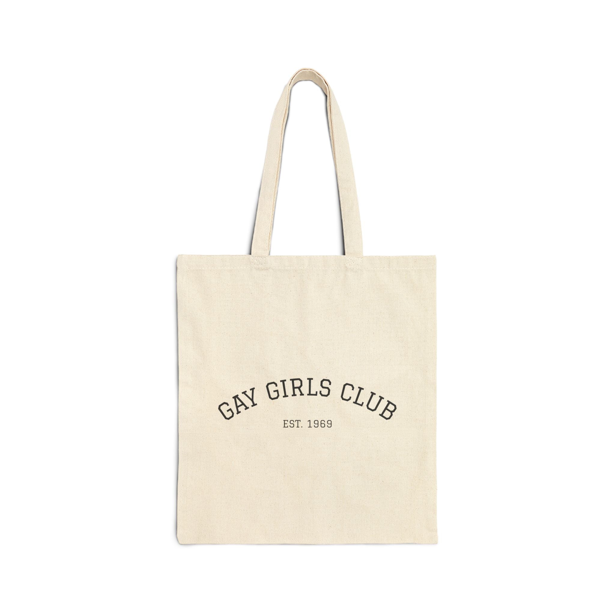 Gay Girls Club Woven Cotton Tote