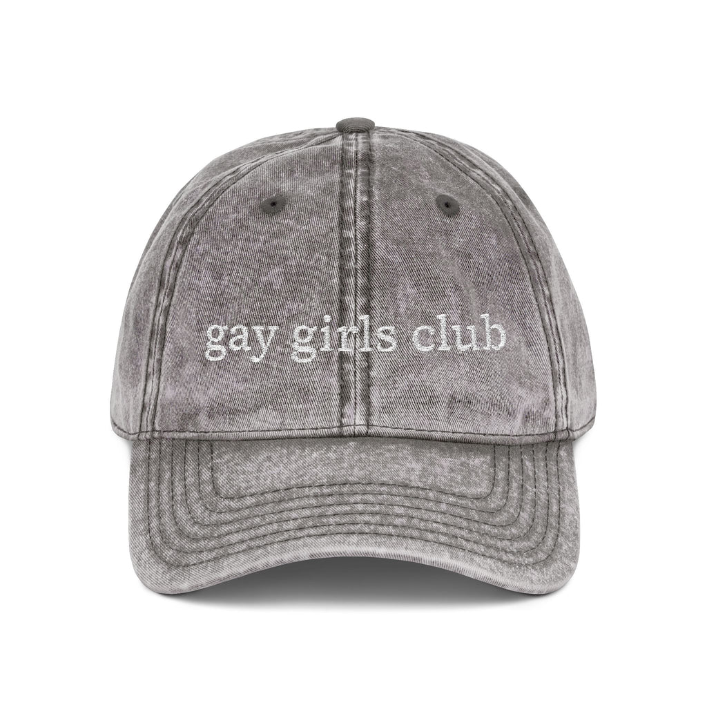 Gay Girls Club Embroidered Hat