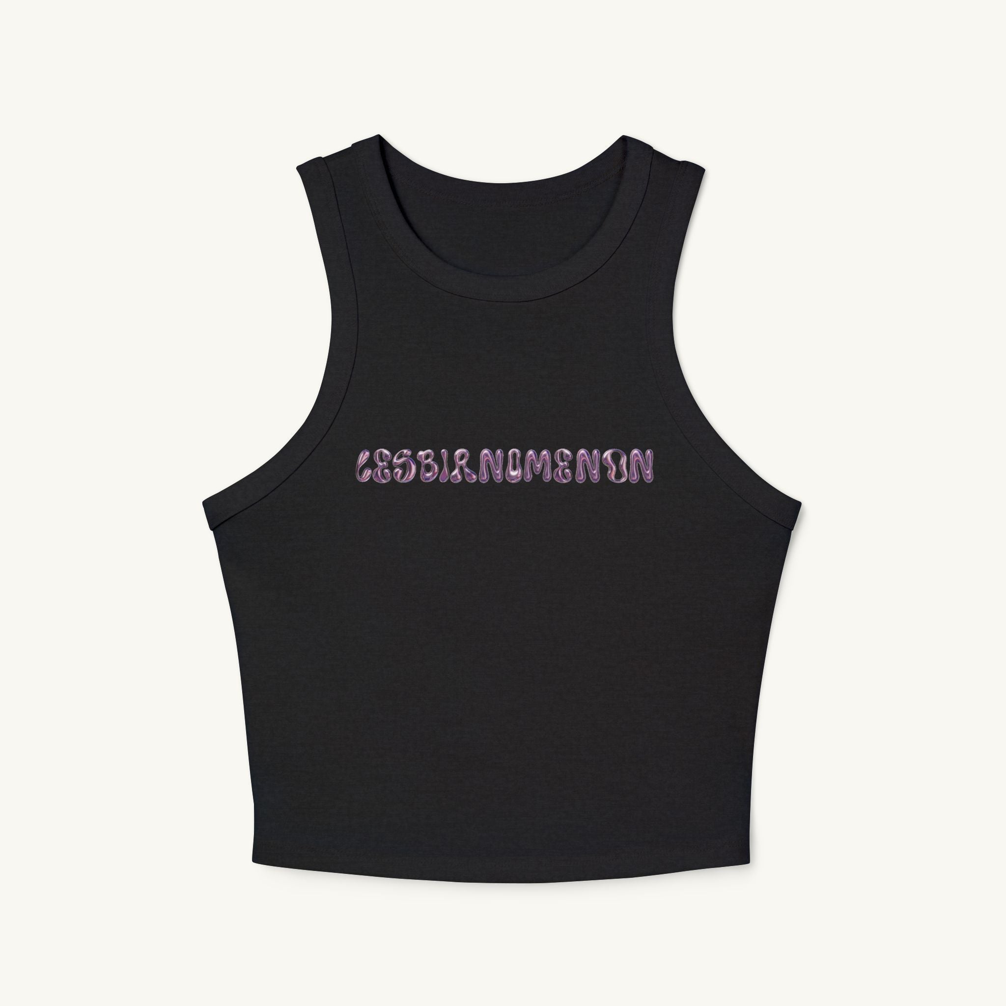 Lesbianomenon Chrome Racerback Tank