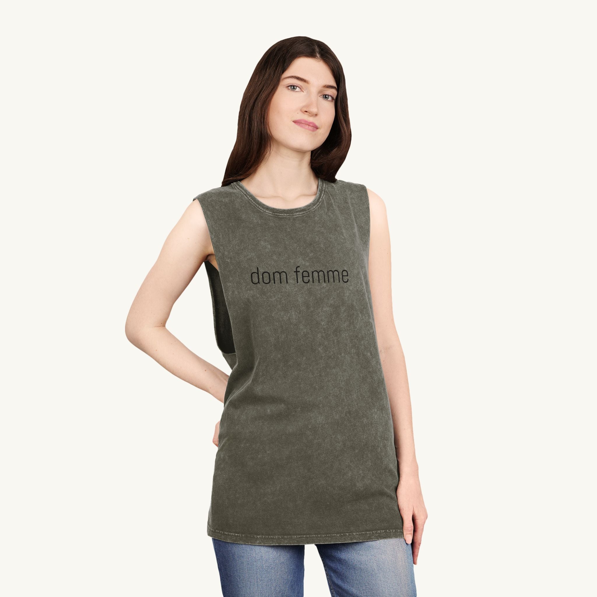 Dom Femme Stonewash Tank