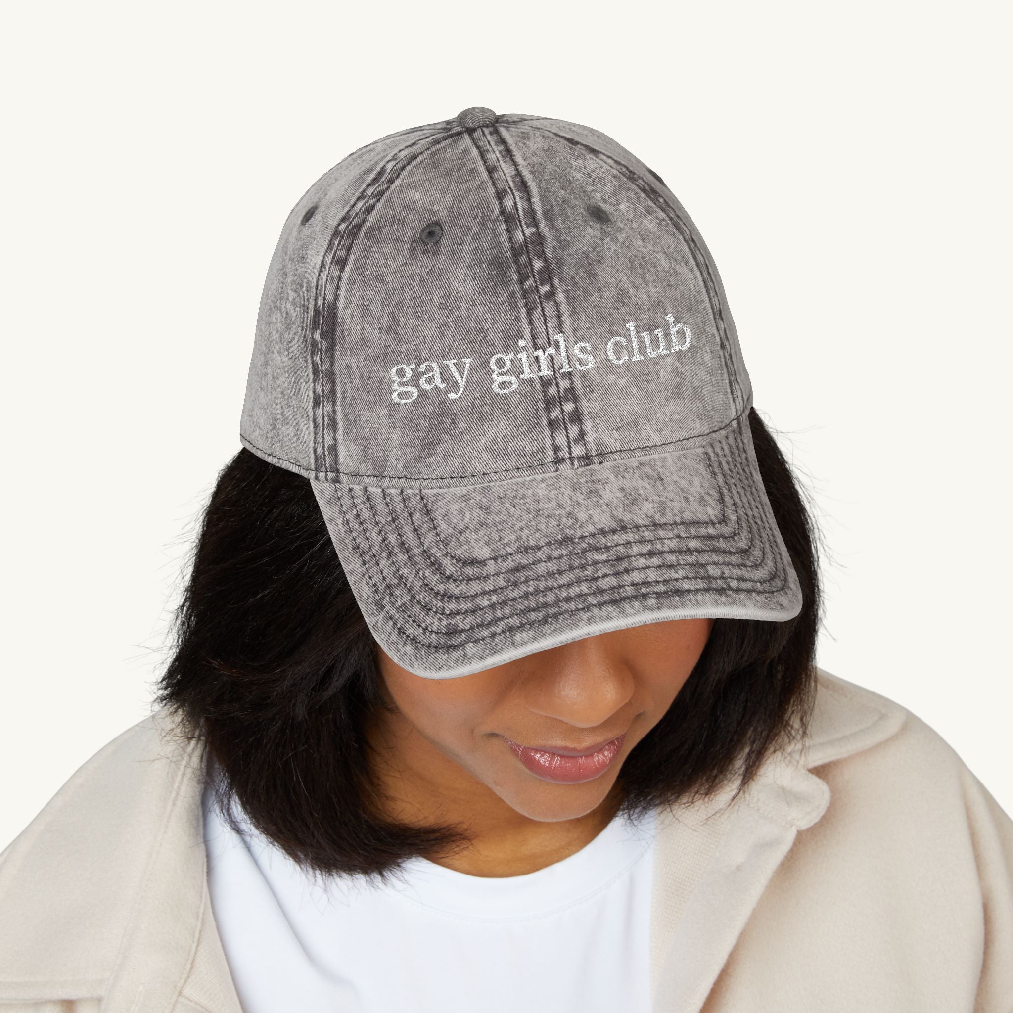Gay Girls Club Embroidered Hat