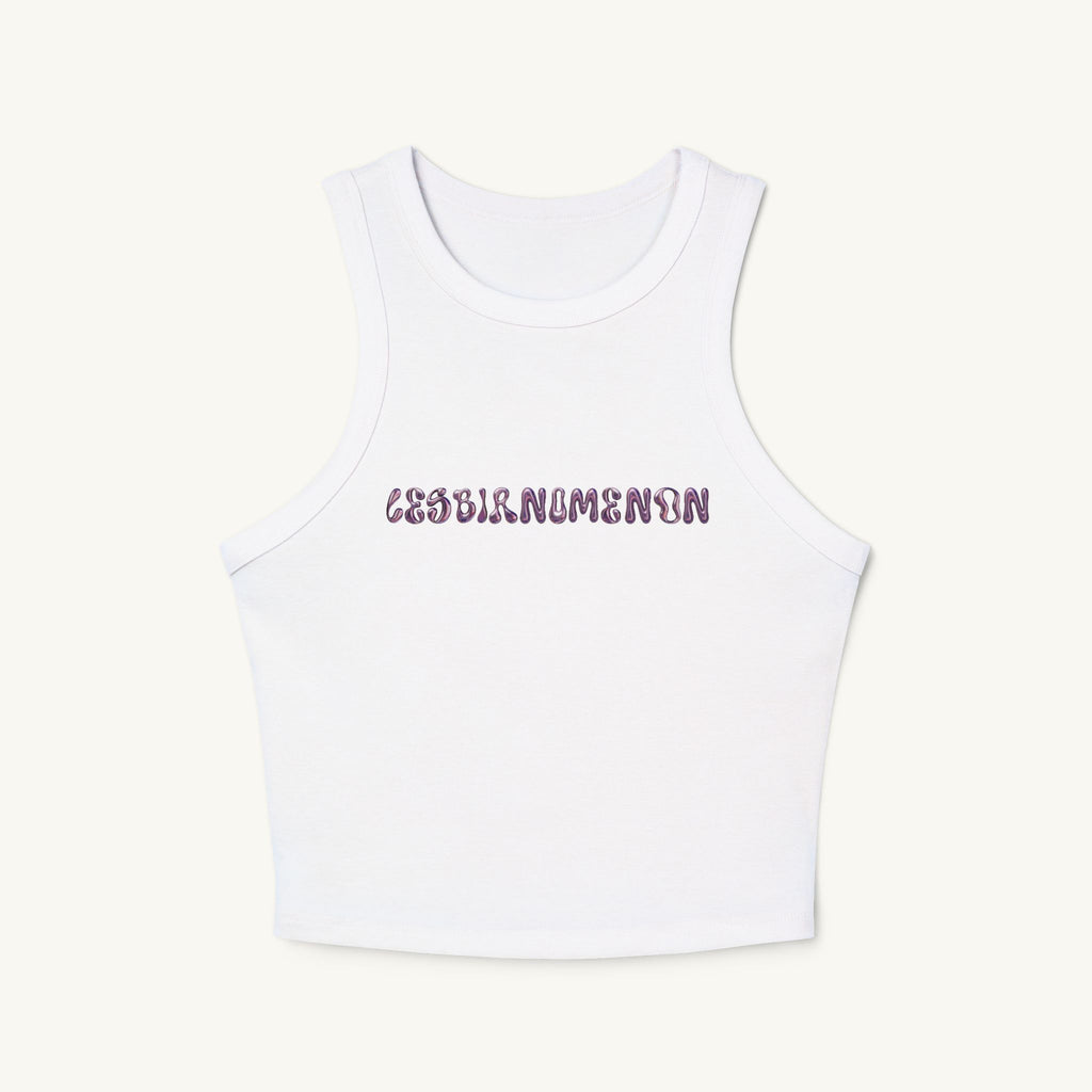Lesbianomenon Chrome Racerback Tank