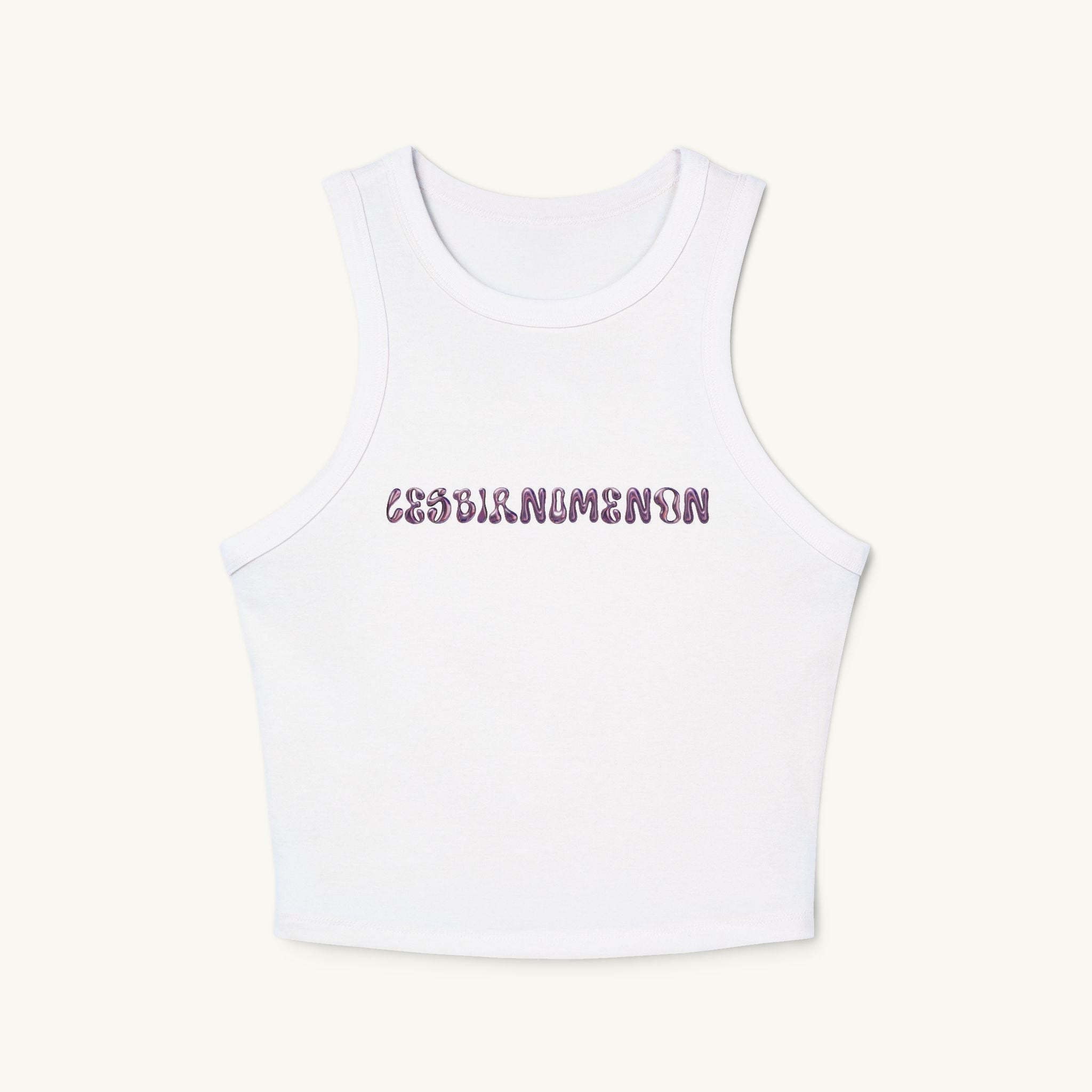 Lesbianomenon Chrome Racerback Tank