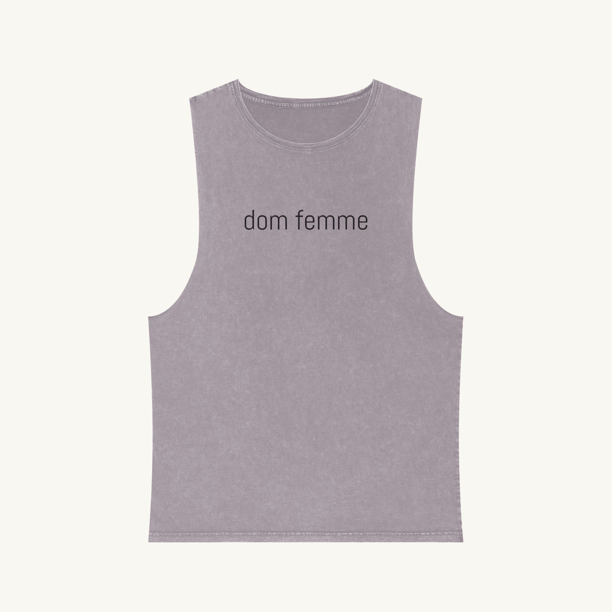 Dom Femme Stonewash Tank