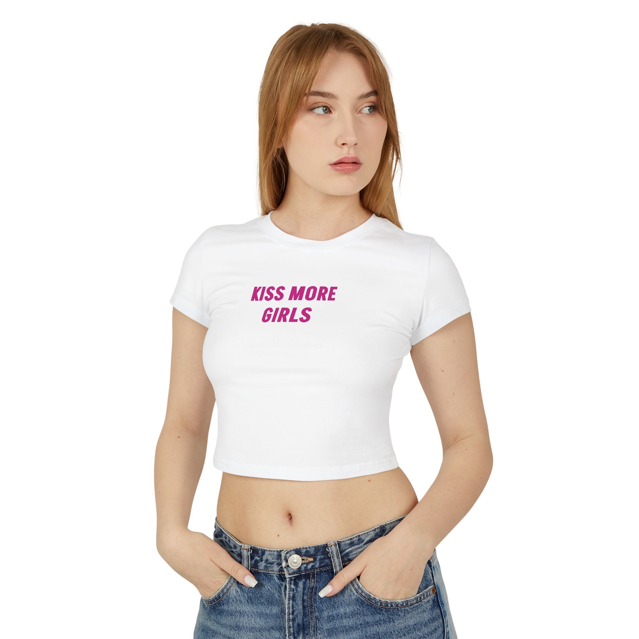 Kiss More Girls Baby Tee