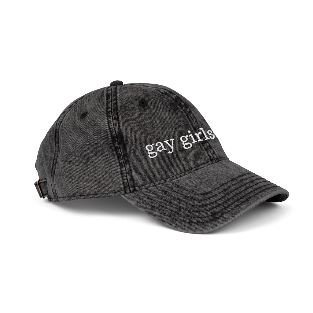 Gay Girls Club Embroidered Hat