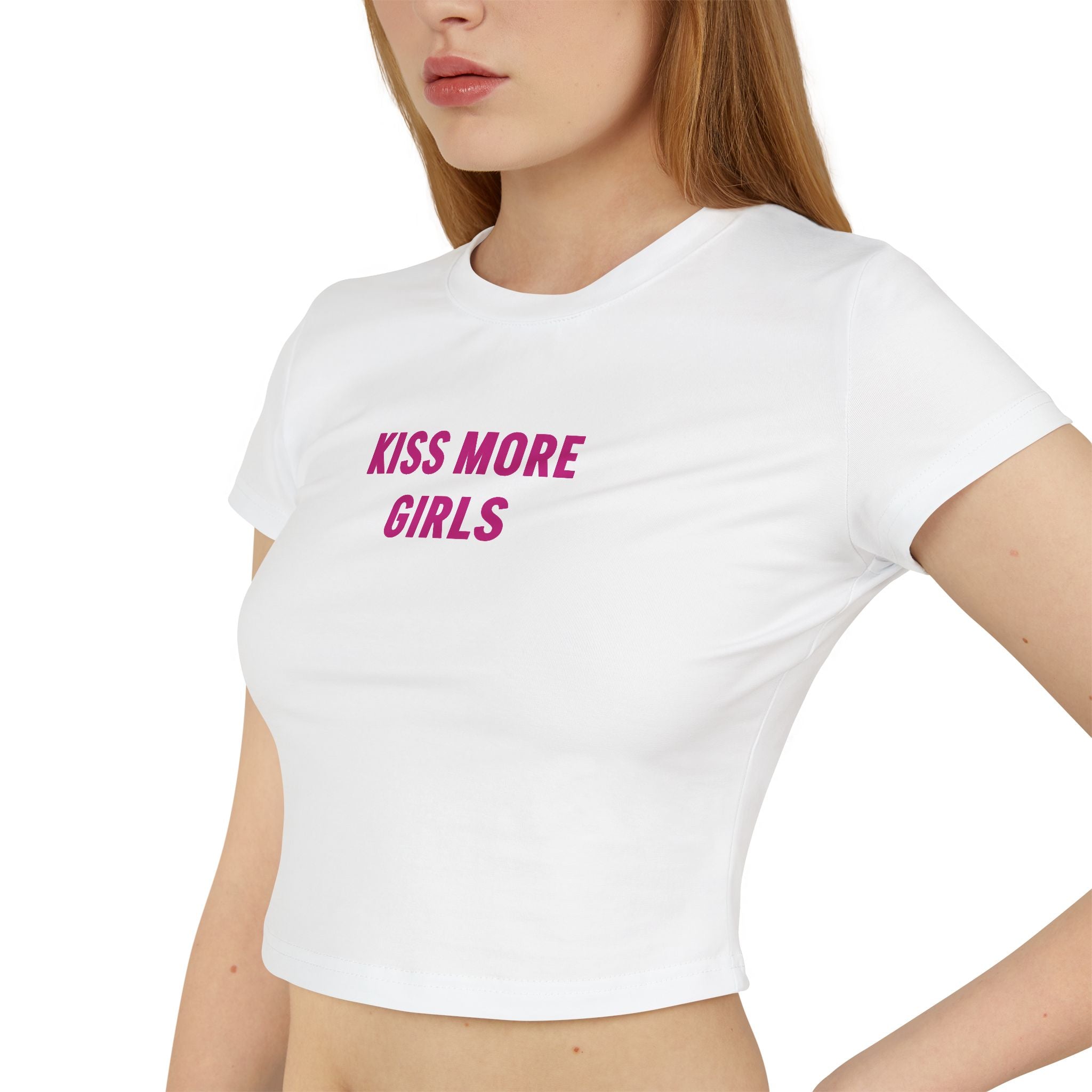 Kiss More Girls Baby Tee