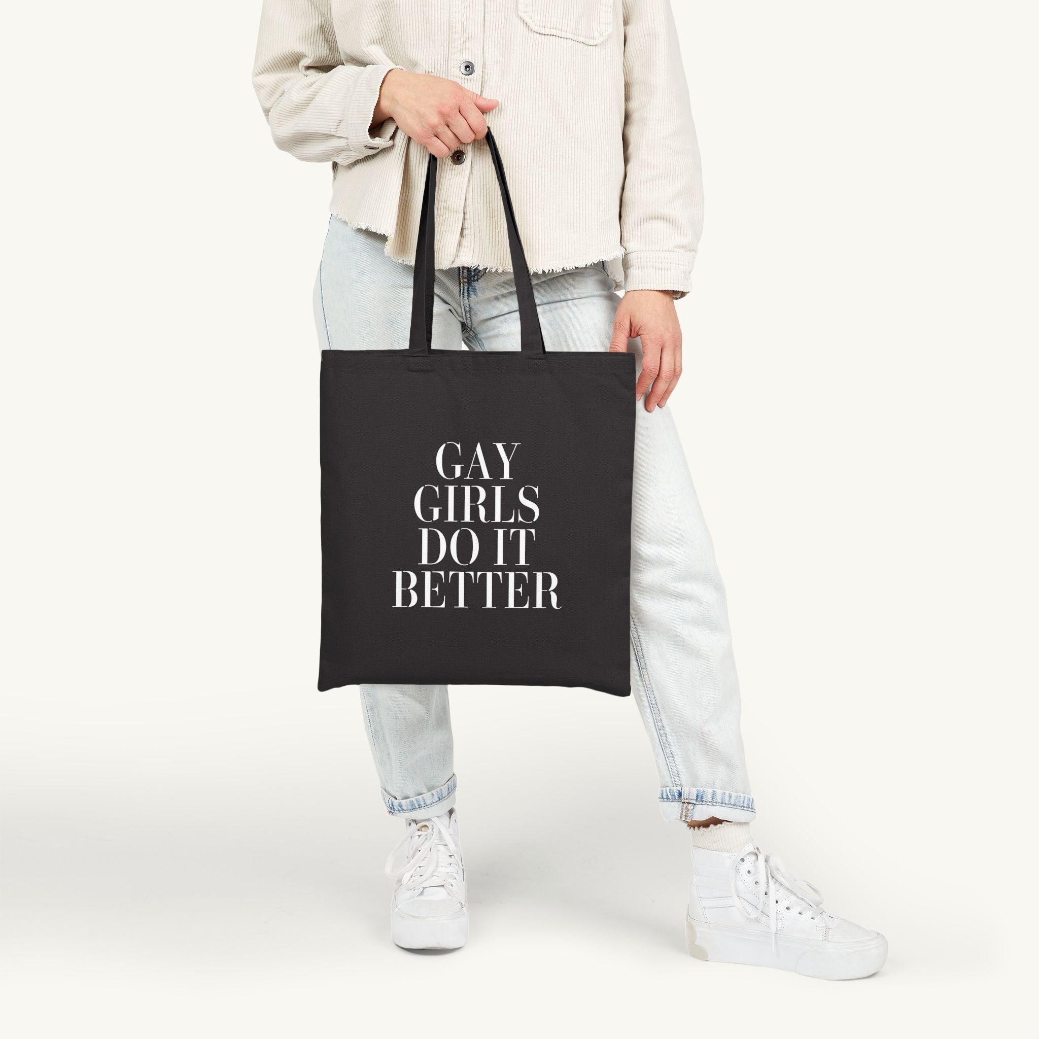 Gay Girls Do It Better Woven Cotton Tote